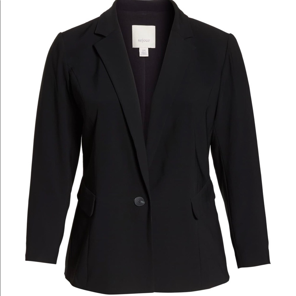 Sejour black suit jacket